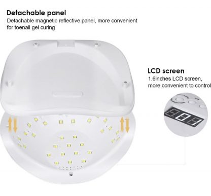 SUN uv led nail lamp 54W